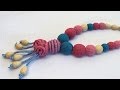 Слингобусы "Дивоцвет" - Как сделать (МК №10) // Crochet Beads - How to Make Nursing Beads Tutorial