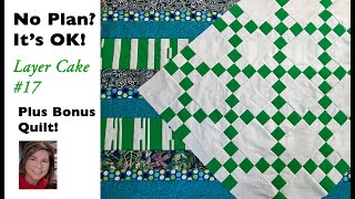 🍰 LAYER CAKE 17 QUILT PATTERN TUTORIAL 🍰  | 2 HOURS | Fast & Easy | Beginner Friendly | BONUS QUILT