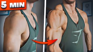Kill Your Shoulders for 5 Min With Workout (Only Dumbbell)