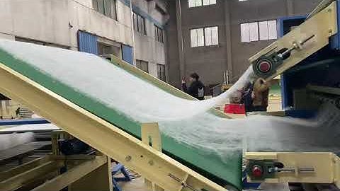 HFJ-88 Quilt production line/ pillow rolling production line/fiber sheets plant