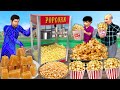 Sugarcane jaggery popcorn wala snack item famous street food hindi kahaniya hindi moral stories