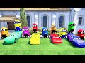 Spiderman vs All minion Funny Ragdoll Moments