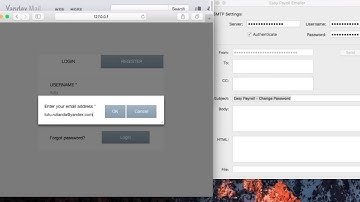 Xojo Demo - Sync SMTP - Password Generator | Tutu Rulianda