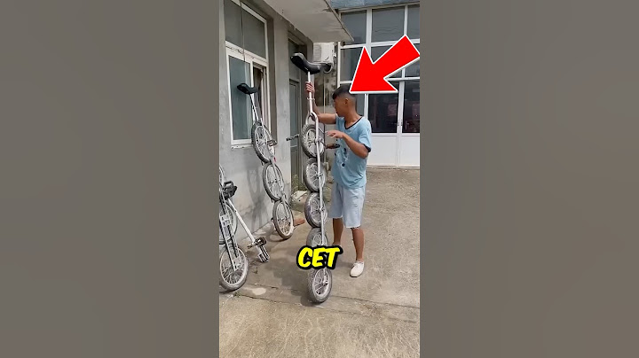 Ce garçon roule sur un vélo à cinq roues 👏
