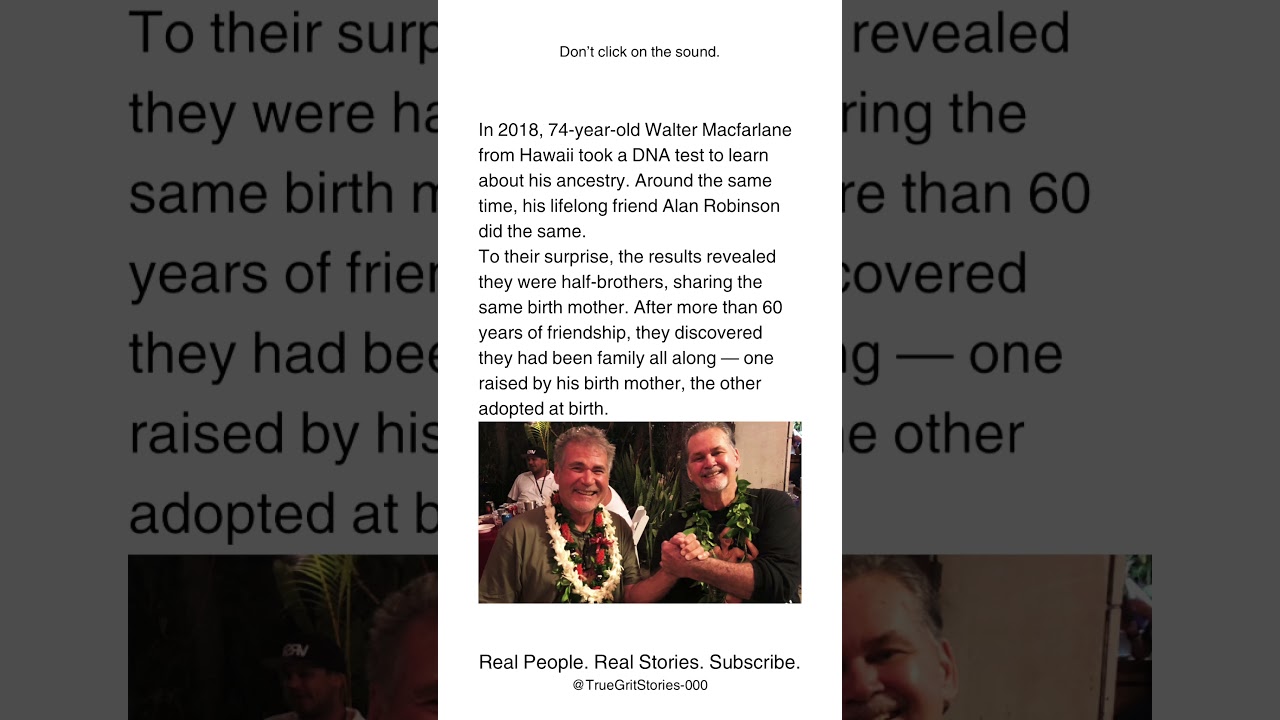 Siblings Reunited After 50 Years Through DNA Test