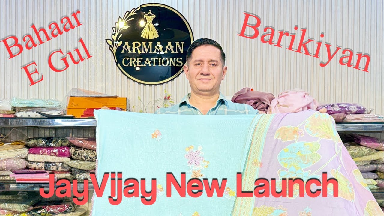 💐 Grace in Every Thread | Bahaar-E-Gul Cotton with Barikiyan Premium Mal by JayVijay 💐