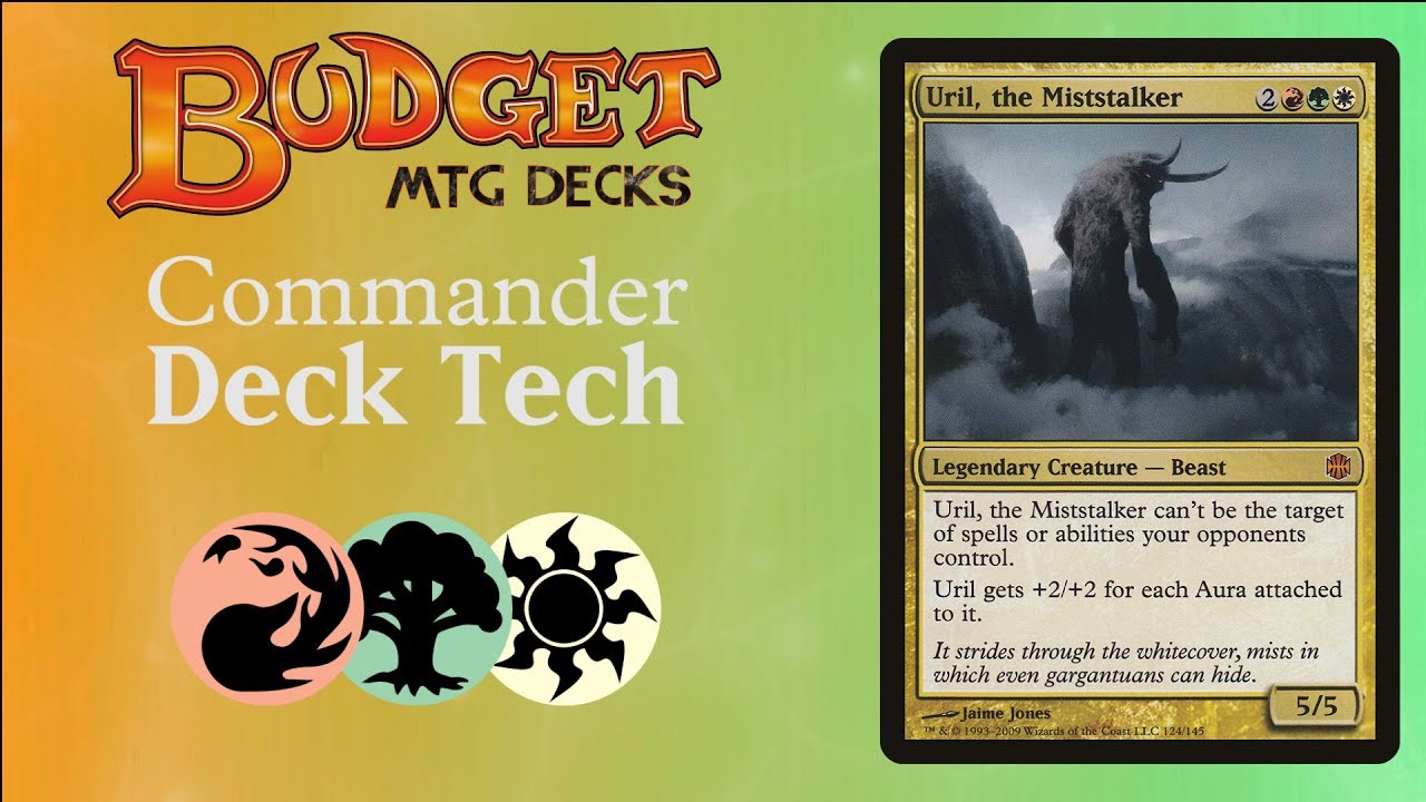 Budget Uril, the Miststalker - EDH/Commander AURAS Budget Uril, the Miststalker - EDH/Commander AURAS