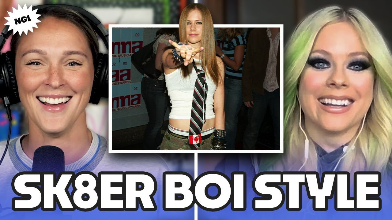 Avril Lavigne details backstory of her ICONIC Sk8er Boi look with Kylie | NGL
