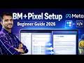 Create Business Manager & Setup Meta Pixel | Complete Beginner Guide 🔥