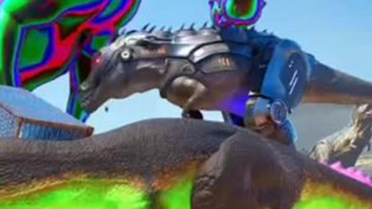 （8）怪兽巢穴之霸王龙生存进化#憨墩 #怪兽巢穴 #侏罗纪大猎杀