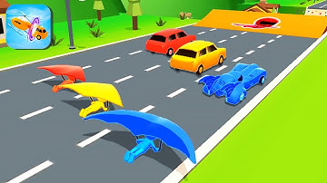 SHAPE SHIFTING 🏃‍♂️🚗🚲🚦All Levels Gameplay Walkthrough Android,ios max N4XF