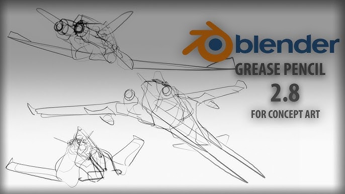 Blender Grease Pencil: Creating 3D Environment Illustrations