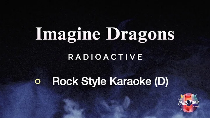 Imagine Dragons - Radioactive // Rock Style // Karaoke Version (D)
