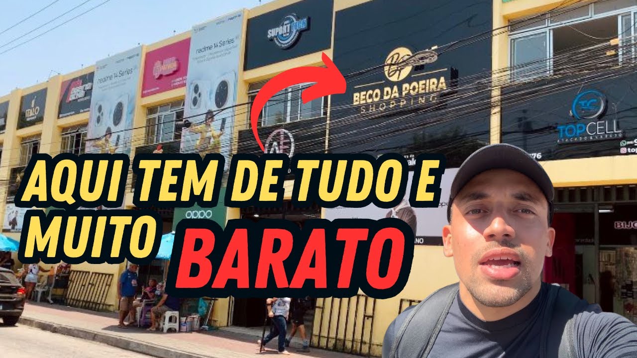 COMPRAS NO BECO DA POEIRA EM FORTALEZA, MOSTREI TUDO QUE TEM LÁ!