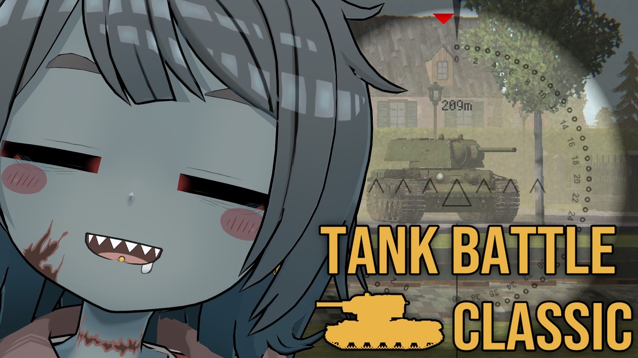 【tank battle classic】パンツァーフォー!レトロな戦車ゲームやるぞー!【Vtuber】