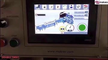 MR7800 Double Twist Wrapping Machine