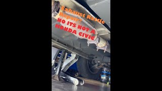 Heat shield Exhaust Rattle? Repair it cheap!! by Steveo’s Ventures 49 views 8 months ago 1 minute, 27 seconds