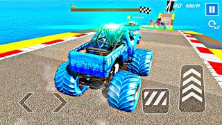Monster Truck Mega Ramp Extreme Racing | Impossible GT Car Stunts Driving | Gadi Game | Android Game screenshot 3