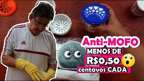 Como fazer tinta caseira Anti-mofo?
