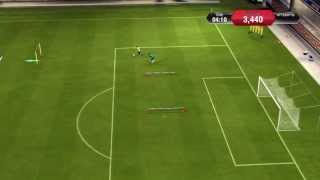 FIFA 13 Skill Game Dribbling Challenge  Global #1 Highest Score (ps3)