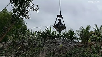 Xem Xáng Cạp Múc Đất Nạo Vét Kênh Làm Lộ Nông Thôn Mới || Sơn Nguyễn NTS.