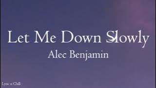 Let Me Down Slowly - Alec Benjamin (Cover by Eltasya Natasha and Lyric)
