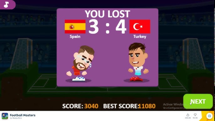 Football Masters (POKI JOGOS) 