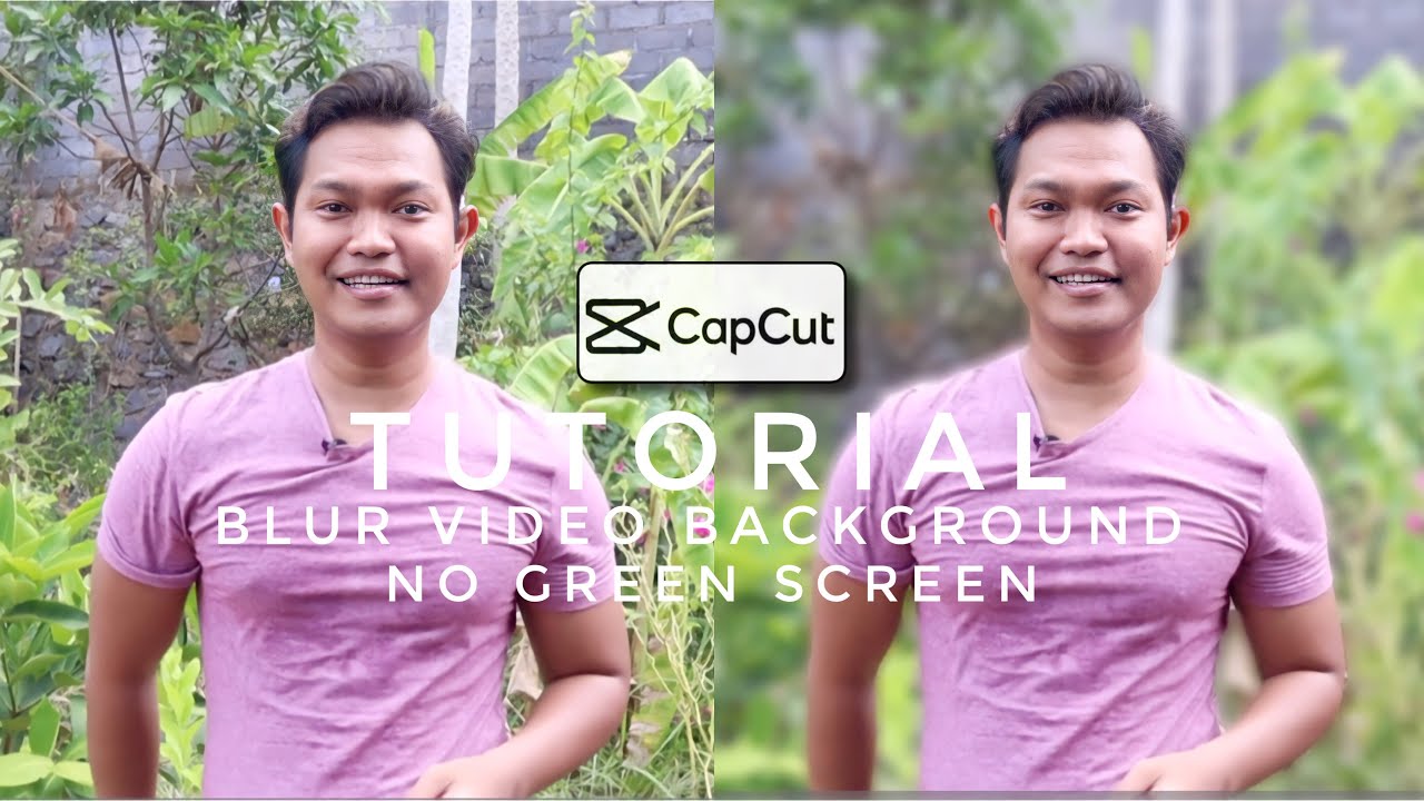Cara Edit BACKGROUND VIDEO Jadi nge BLUR TANPA Green Screen YouTube