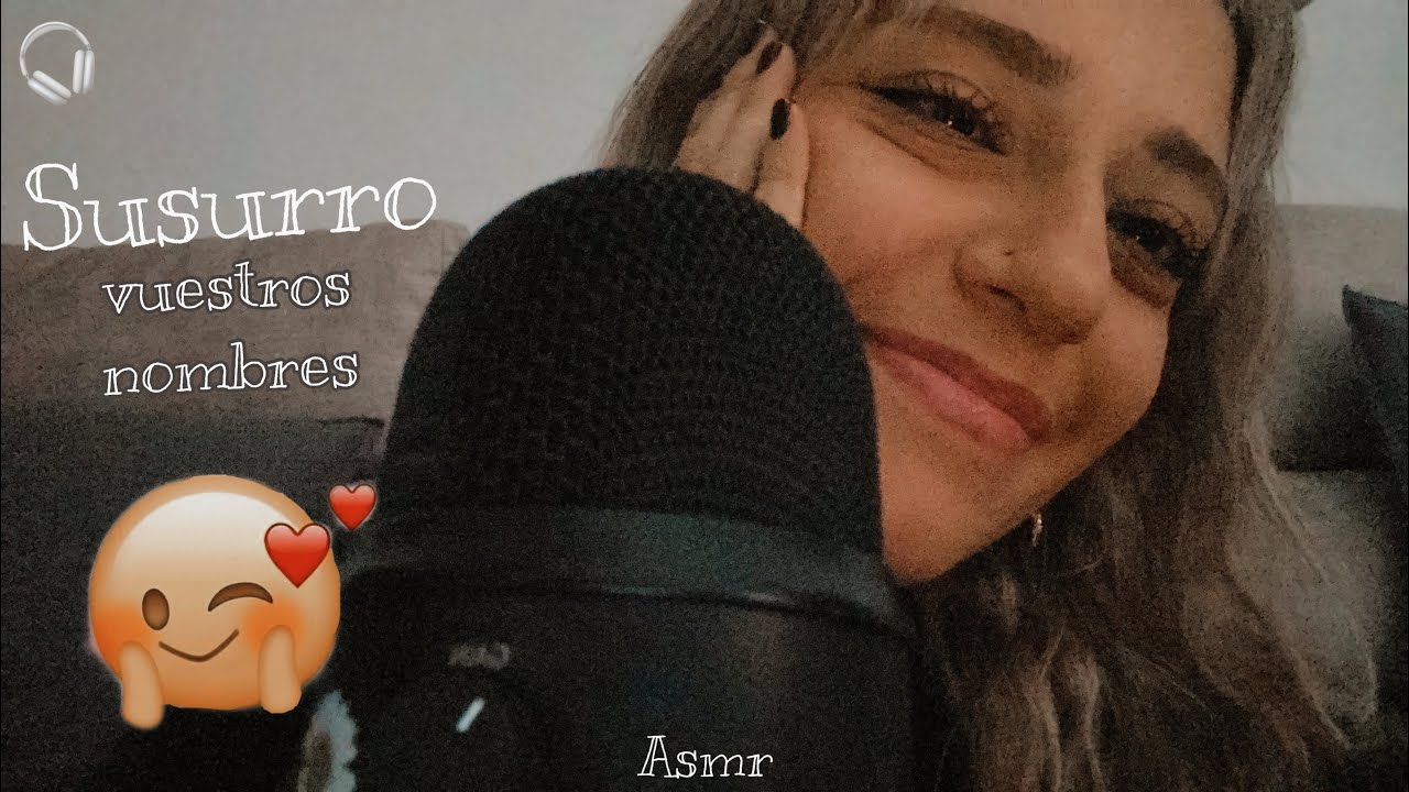 ⊹₊ ⋆ Susurrando vuestros nombres 💤🩵|Whispering & Visuals 🎧Asmr