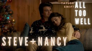 steve and nancy   [ all too well  taylor swift ] stranger things season 4 edit