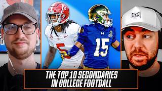 Top-10 Secondaries in College Football: Notre Dame, Alabama & MORE! | Preferred Walk-On