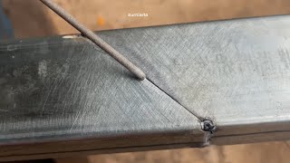 how beginner welders do thin iron welding