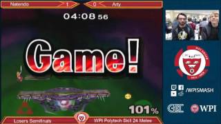 WPI PTS 24 - Natendo (Sheik) vs Arty (Peach) - Melee - Losers Semifinals WPI PTS 24 - Natendo (Sheik) vs Arty (Peach) - Melee - Losers Semifinals