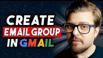 How To Create An Email Group In Gmail  - 2025 | UPDATE