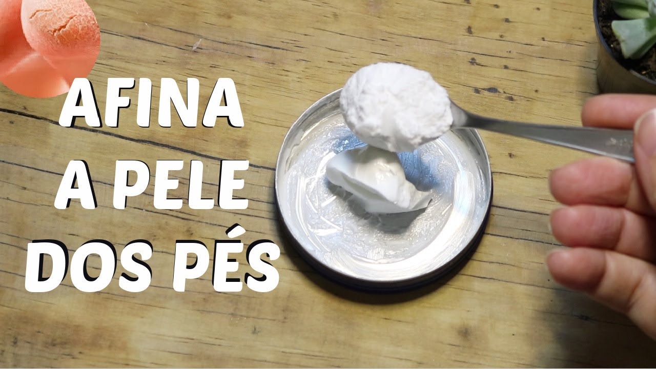 AFINA A PELE DOS PÉS - PÉS RESSECADOS NUNCA MAIS