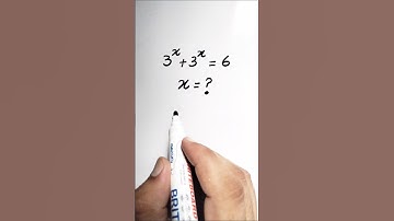 Exponential Problem|Olympiad Math| Can You Solve This?#shorts#vira#olympiadmath#mathstricks