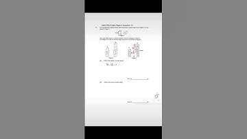 Height Model 2022 PSLE Math Paper 2 Question 13