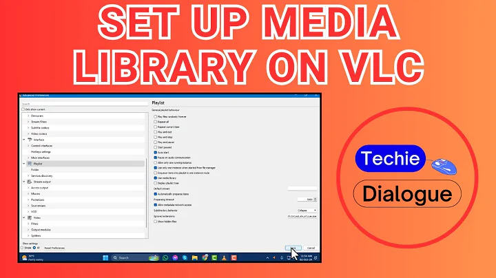 How to Set Up a Media Library On VLC Media Player