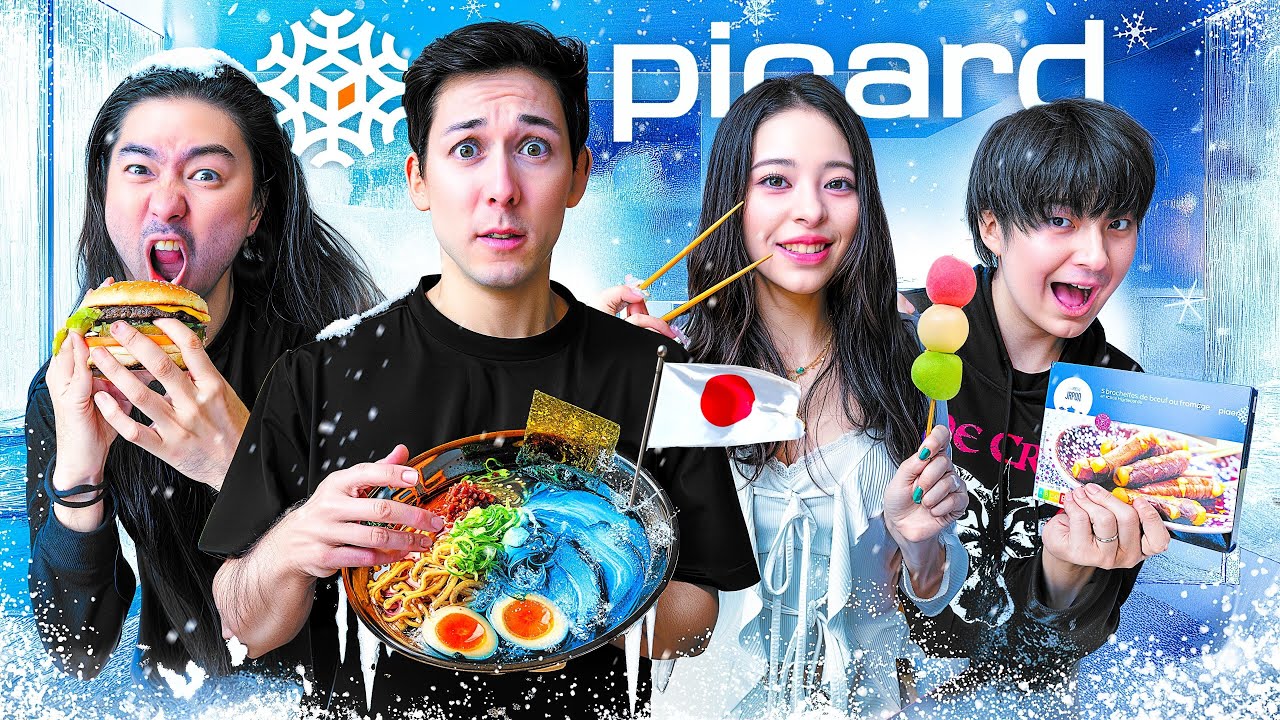 J'emmène des Japonais juger PICARD ❄️ en France
