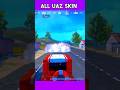 😲 All UAZ Skin 🤑 Pubg Mobile Lite Shorts #Shorts