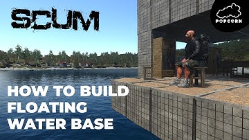 SCUM FLOATING BASE BLOCKS BASE (How to build) #SCUM