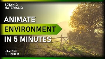 [blender] Environment animation in 5 minutes