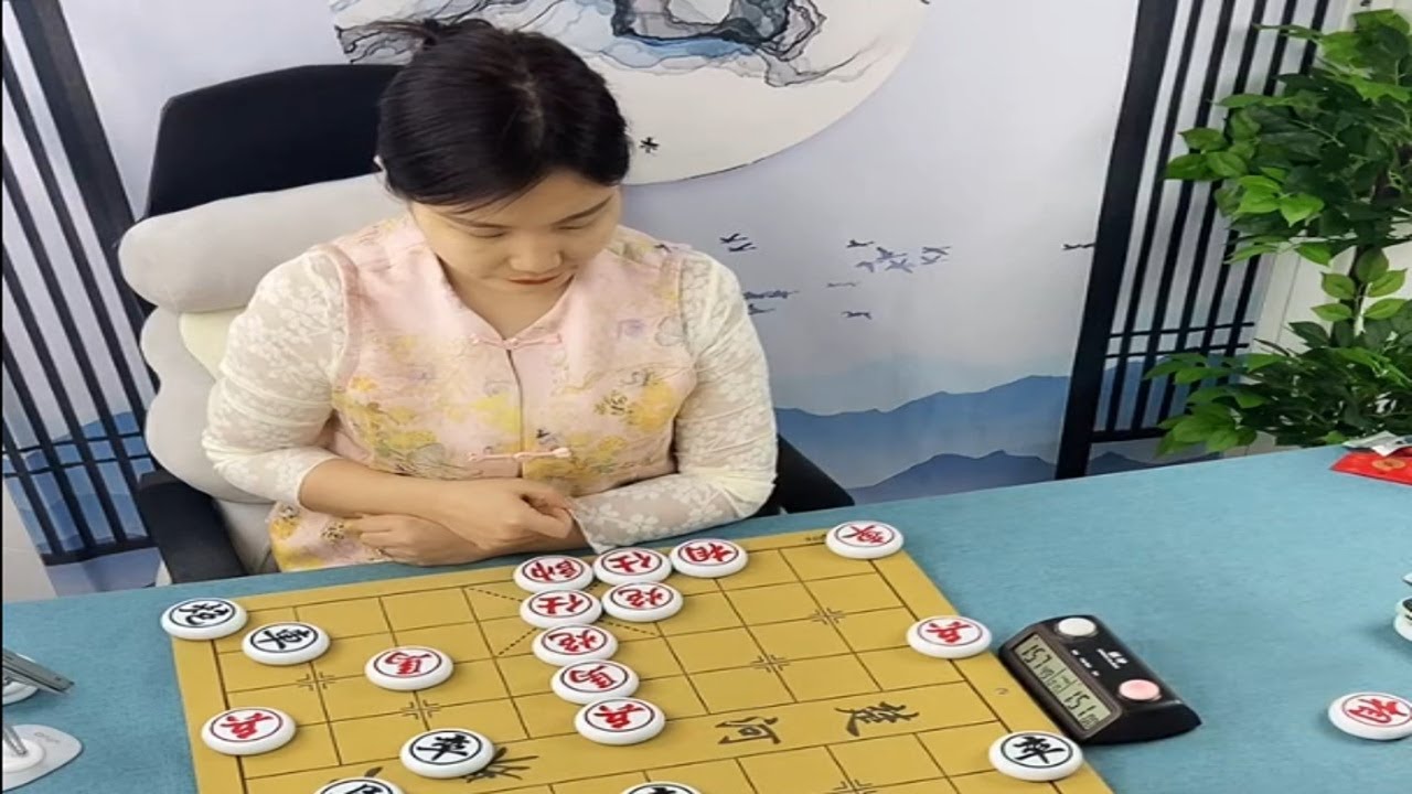 金大师迎战小燕子｜现场实战中国象棋