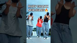 RUBY CHAN X NEWJEANS TIKTOK DANCE TREND VIRAL! #shorts #dance #newjeans