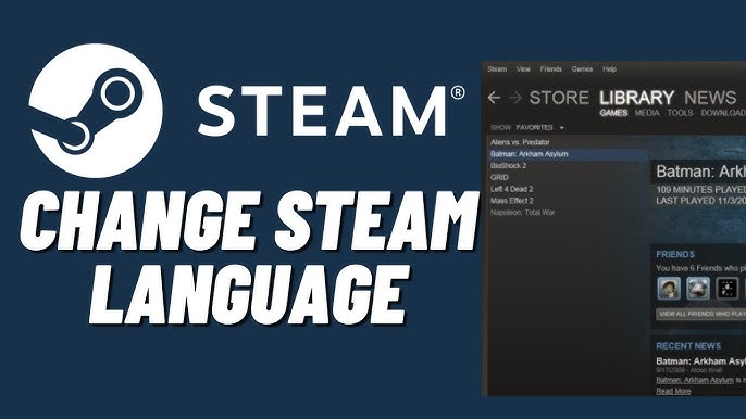 Steam Community :: Guide :: Trick to Change Profile Language