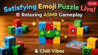 @live Satisfying Emoji Puzzle Live! 🎯 Relaxing ASMR Gameplay & Chill Vibes screenshot 5