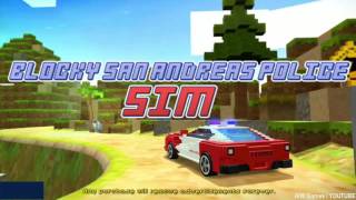 Blocky San Andreas Police SIM - New Android Gameplay HD screenshot 3