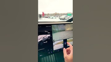 De frontcamera van de Tesla Cybertruck #teslacybertruck