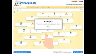 Créer une application à l'aide du site LearningApps.