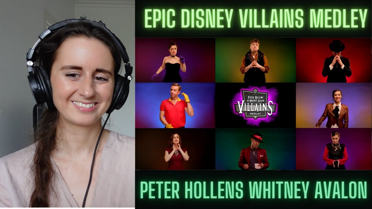 Singer Reacts to Peter Hollens - Epic Disney Villains Medley (Whitney Avalon) Peter Hollens Reaction Singer Reacts to Peter Hollens - Epic Disney Villains Medley (Whitney Avalon) Peter Hollens Reaction